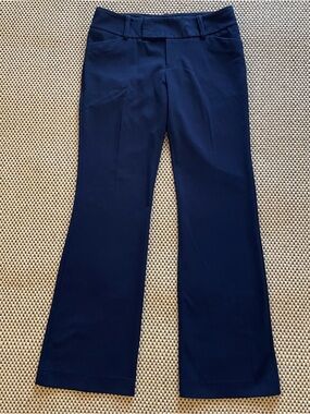 Office Stretch Modern Dress Pants Navy Merona Women’s 6